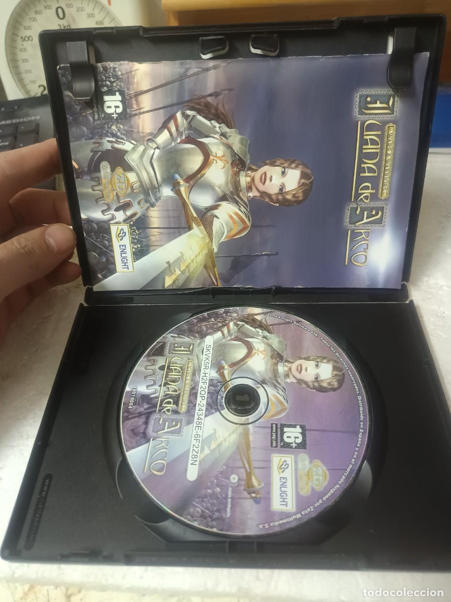 Videojuegos y consolas: Juego antiguo pc cd ROM Juana de arco - Foto 3