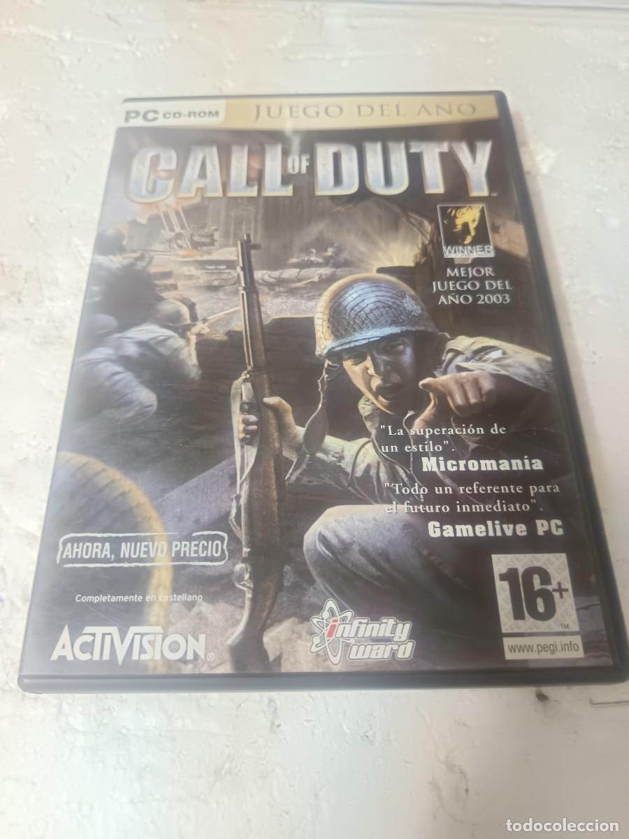 Videojuegos y consolas: Juego antiguo pc cd ROM call of duty