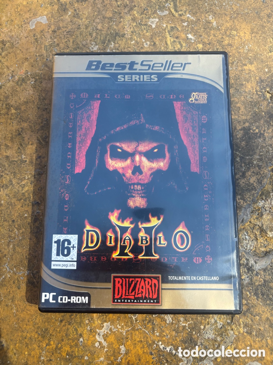 Videojuegos y consolas: Diablo II PC CD-ROM Espa&ntilde;ol - BestSeller Series Blizzard Completo Con Manual