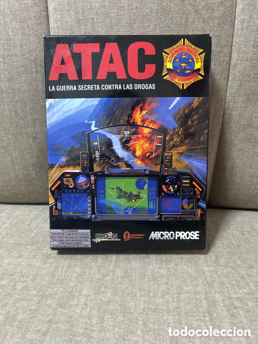 Videojuegos y consolas: JUEGO DE PC GAMES ATAC LA GUERRA SECRETA CONTRA LAS DROGAS