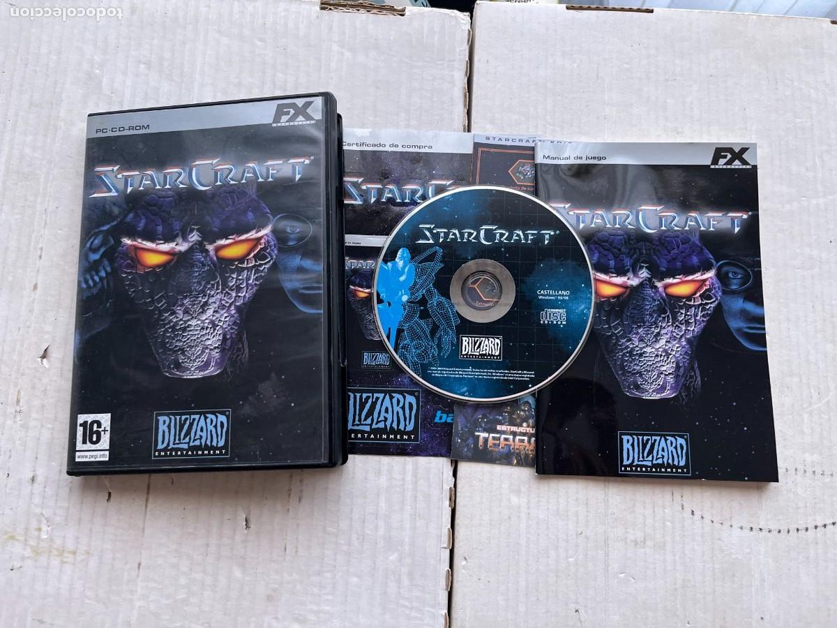 Videojuegos y consolas: STARCRAFT STAR CRAFT FX - PC CD KREATEN - Foto 1
