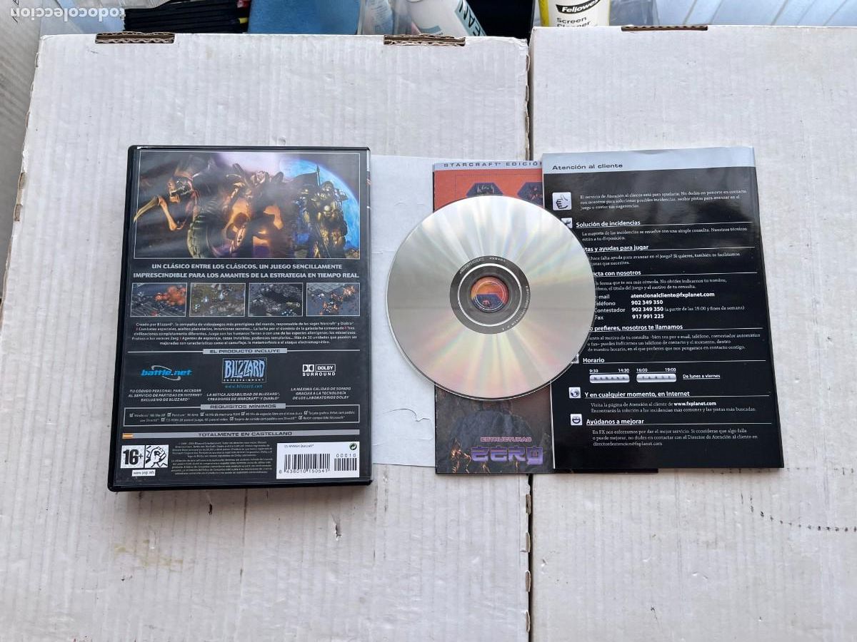 Videojuegos y consolas: STARCRAFT STAR CRAFT FX - PC CD KREATEN - Foto 2