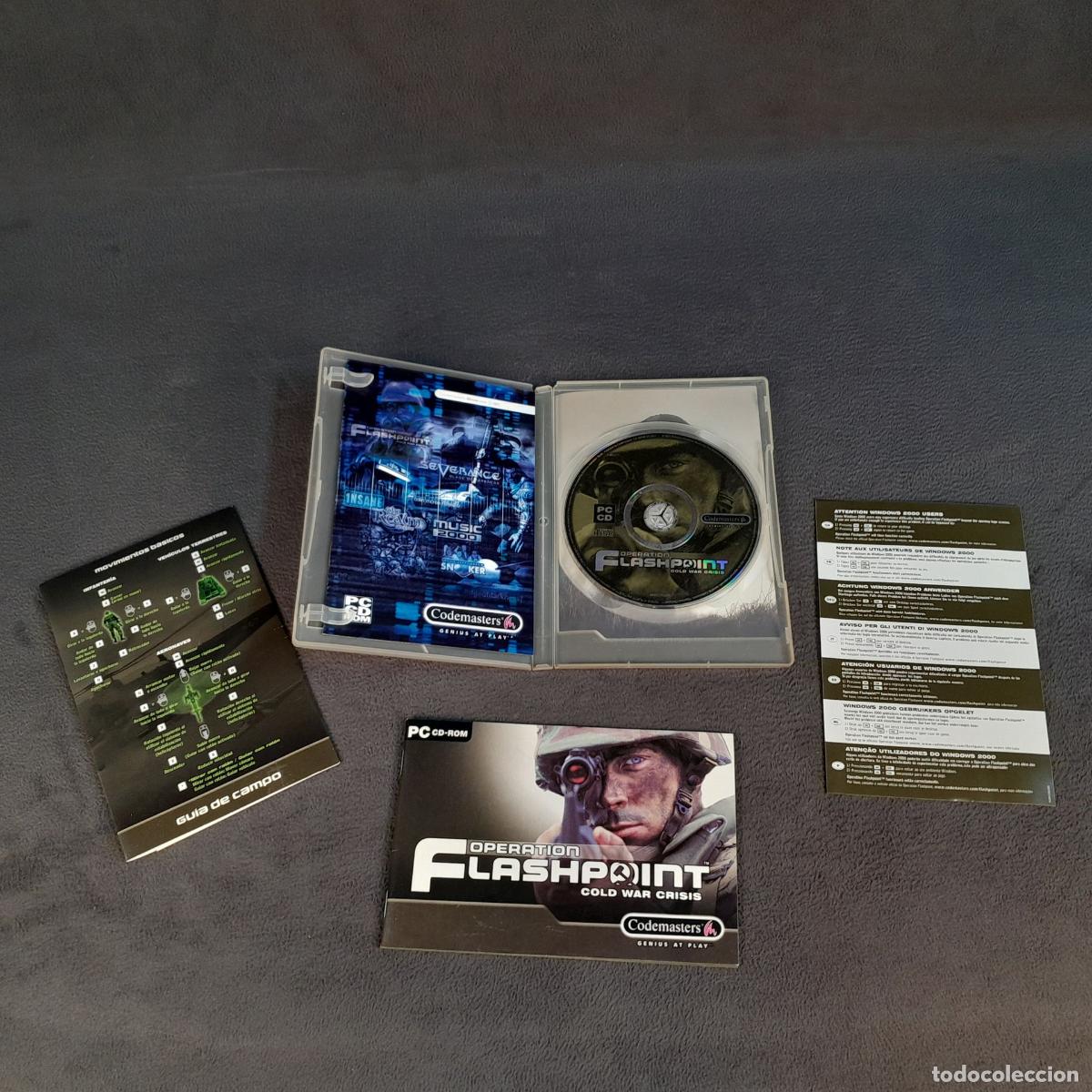 Videojuegos y consolas: VJ-29. OPERATION FLASHPOINT: COLD WAR CRISIS. PL&Aacute;STICO Y PAPEL. 2001 - Foto 2