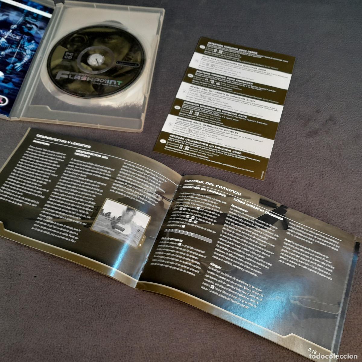 Videojuegos y consolas: VJ-29. OPERATION FLASHPOINT: COLD WAR CRISIS. PL&Aacute;STICO Y PAPEL. 2001 - Foto 4