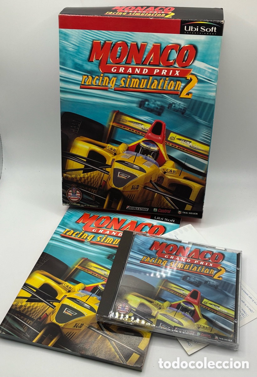 Videojuegos y consolas: JUEGO PARA PC F-1 MONACO GRAND PRIX RACING SIMULATION UBI SOFT