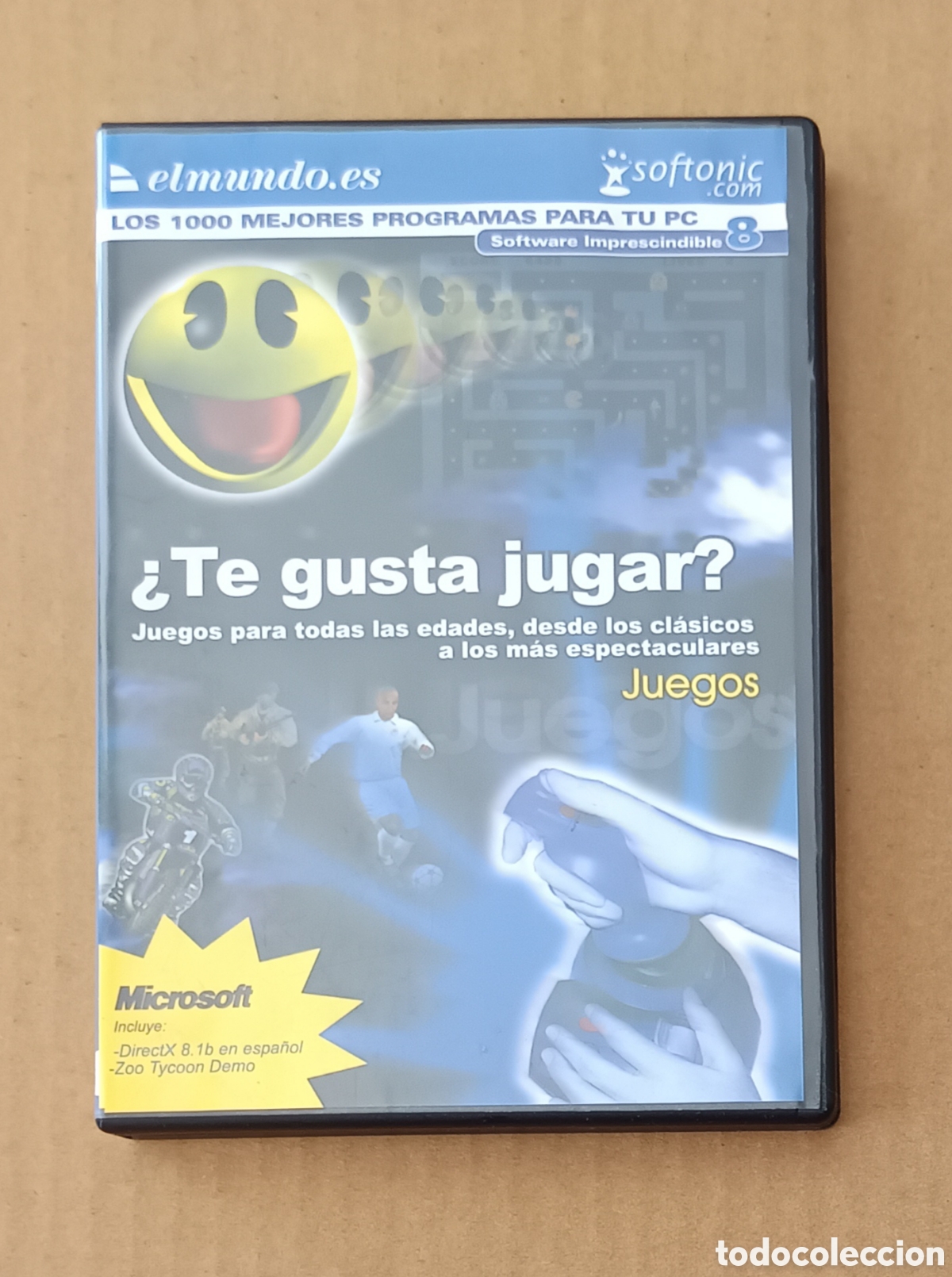 Videojuegos y consolas: PC CD-Rom Softonic Los 1000 Mejores Programas Para Tu PC Volumen 8: Juegos. &iquest;Te Gusta Jugar?