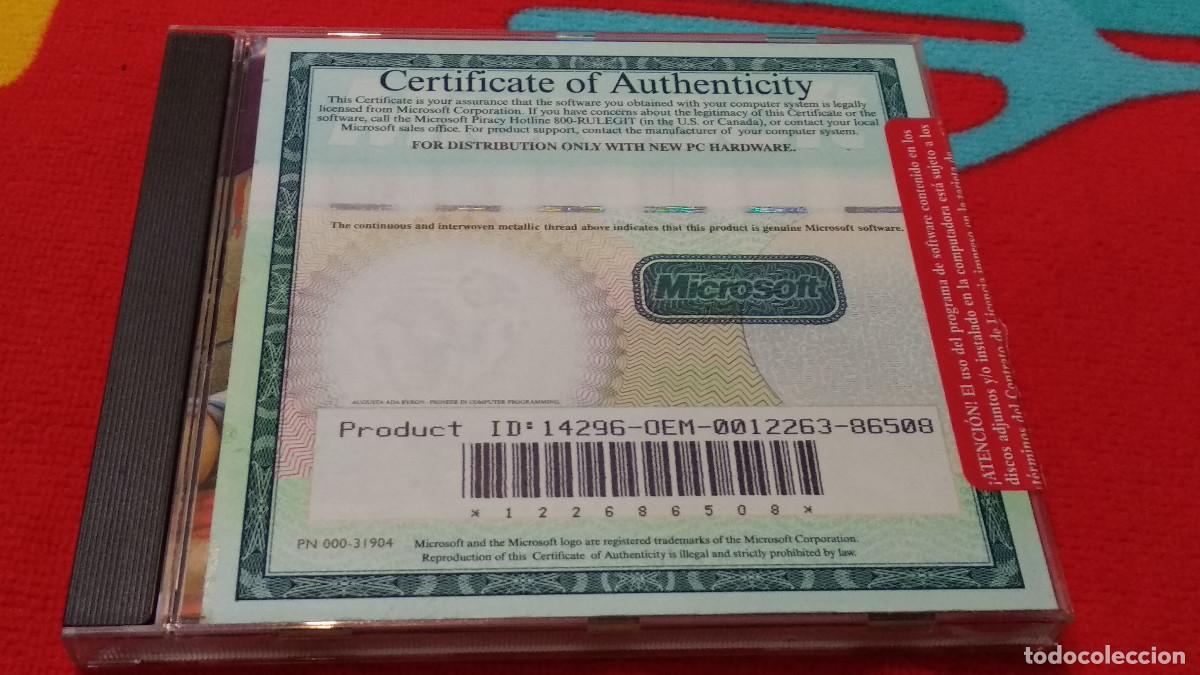Videojuegos y consolas: Microsoft PC CD-ROM | Windows 95 | MICROSOFT CIVILIZACIONES ANTIGUAS - SOFTWARE CD CON CERTIFICADO