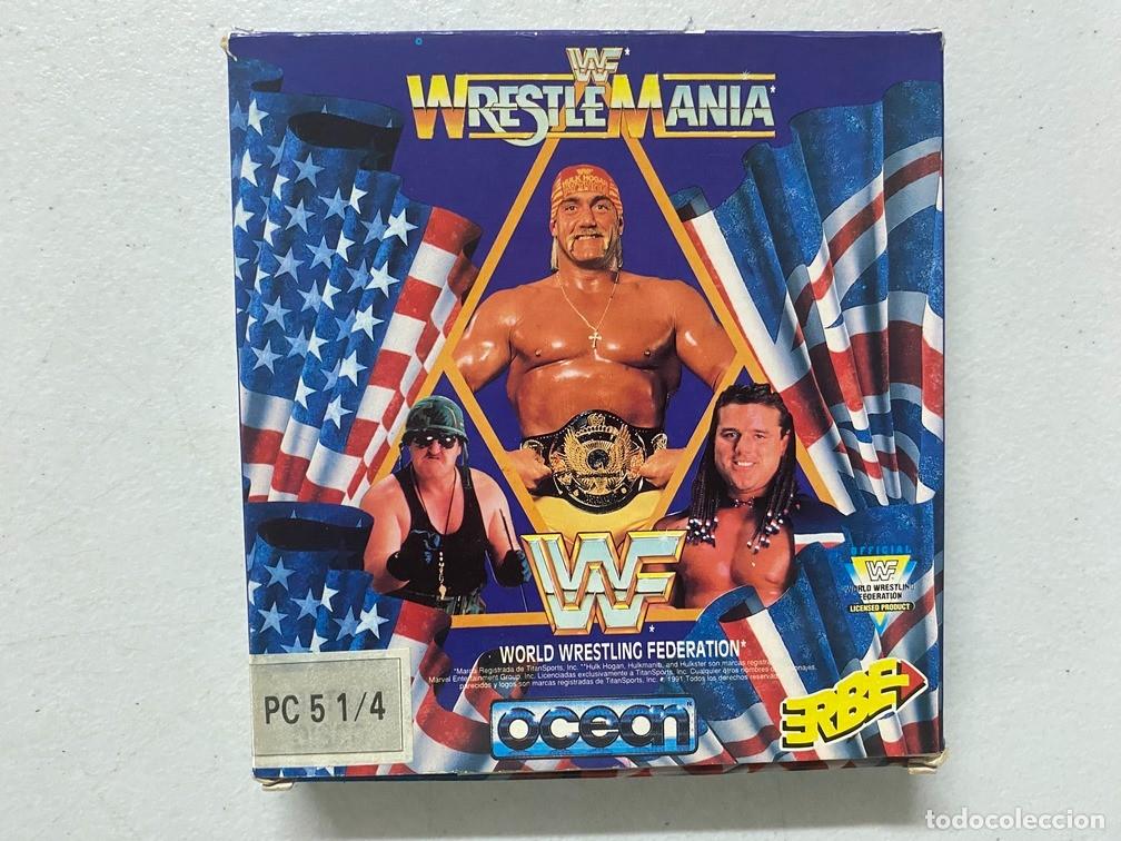 Videojuegos y consolas: WWF WRESTLEMANIA - PC Videojuego Caja PEQUE&Ntilde;A de cart&oacute;n
