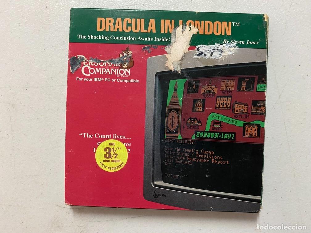 Videojuegos y consolas: DRACULA IN LONDON - PC Videojuego Caja PEQUE&Ntilde;A de cart&oacute;n