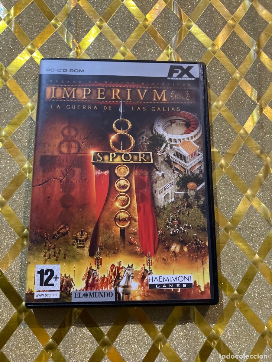 Videojuegos y consolas: JUEGO PC IMPERIVM LA GUERRA DE LAS GALIAS CD - ROM !