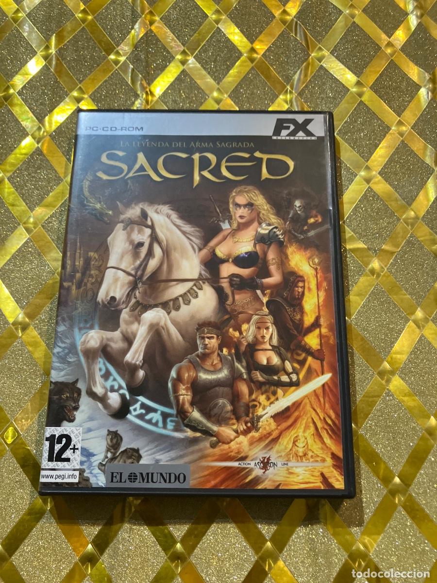 Videojuegos y consolas: JUEGO PC SACRED LA LEYENDA DEL ARMA SAGRADA CD - ROM !