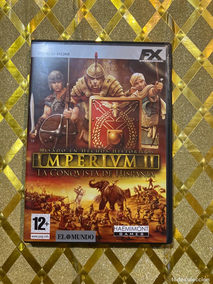 Videojuegos y consolas: JUEGO PC IMPERIVM II LA CONQUISTA DE HISPANIA CD - ROM !