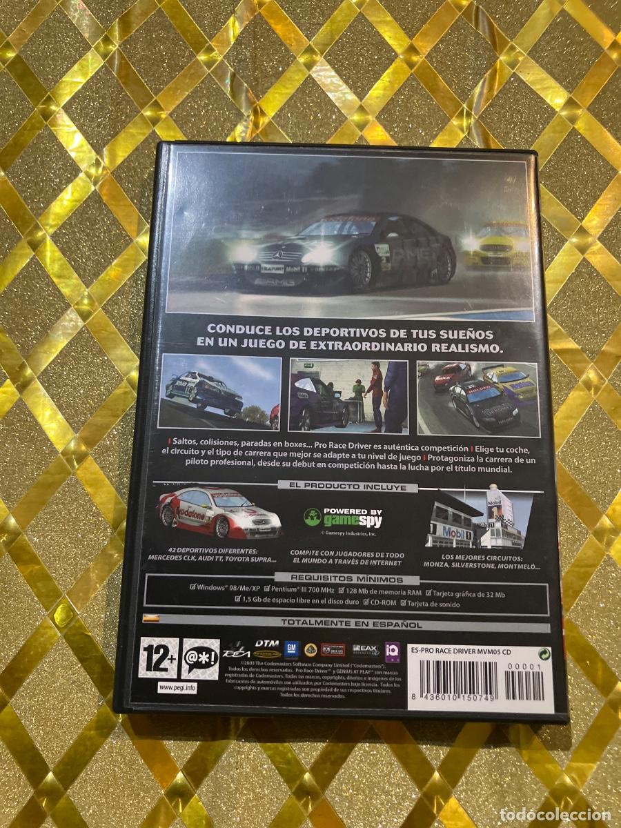 Videojuegos y consolas: JUEGO PC PRO RACE DRIVER CD - ROM ! - Foto 3