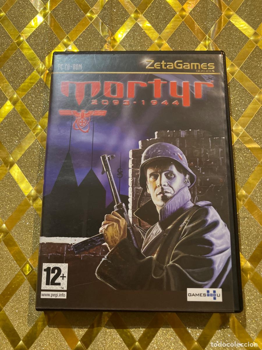 Videojuegos y consolas: JUEGO PC MORTYR 2093 - 1944 CD - ROM !