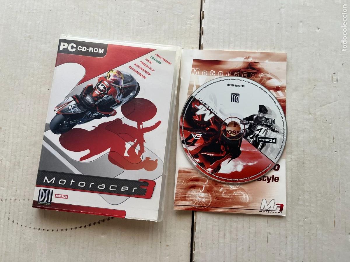 Videojuegos y consolas: MOTORACER 3 - MOTO RACER III - PC CD ROM KREATEN