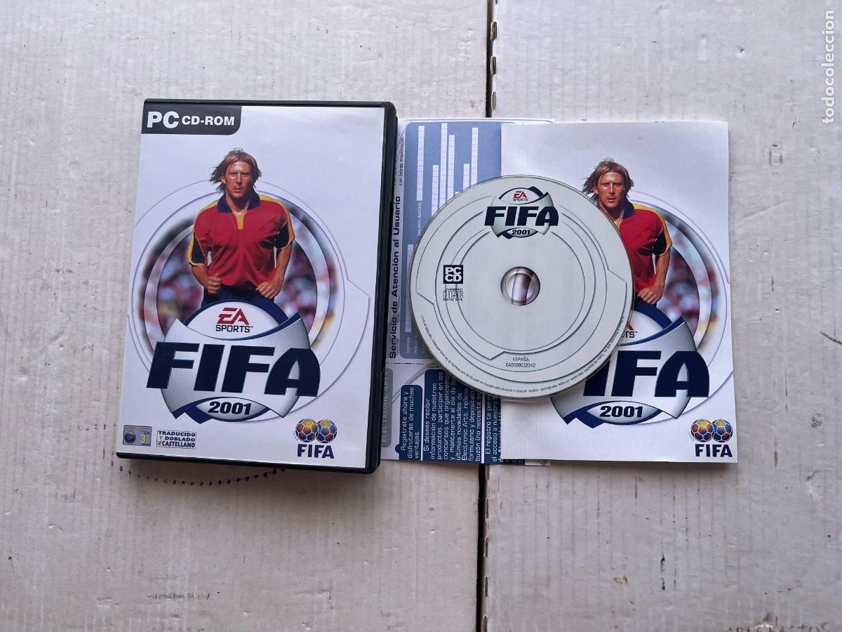 Videojuegos y consolas: FIFA 2001 - PC CD ROM KREATEN