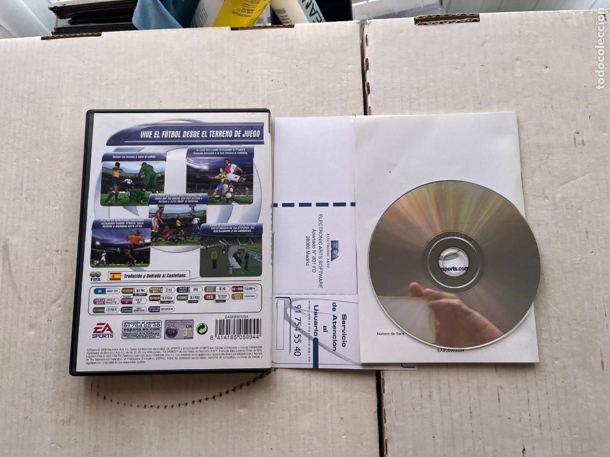Videojuegos y consolas: FIFA 2001 - PC CD ROM KREATEN - Foto 2