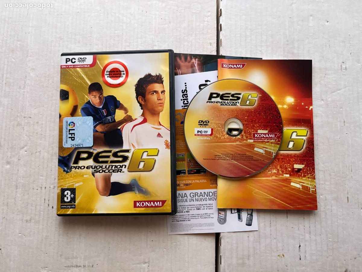 Videojuegos y consolas: PRO EVOLUTION SOCCER 2006 PES 6 - PC DVD ROM KREATEN - Foto 1