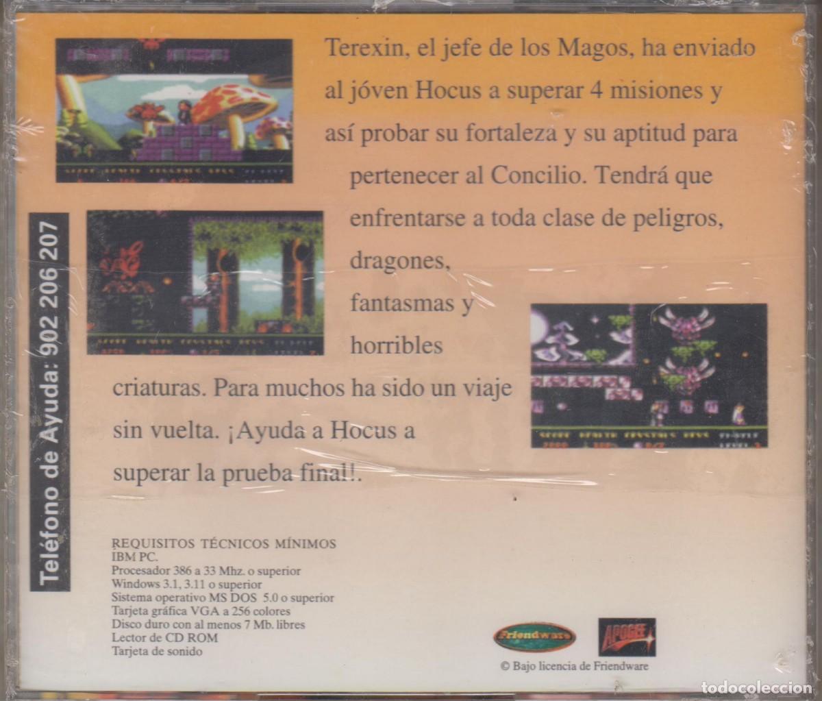 Videojuegos y consolas: Hocus Pocus videojuego PC CD-Rom (Precintado) - Foto 2