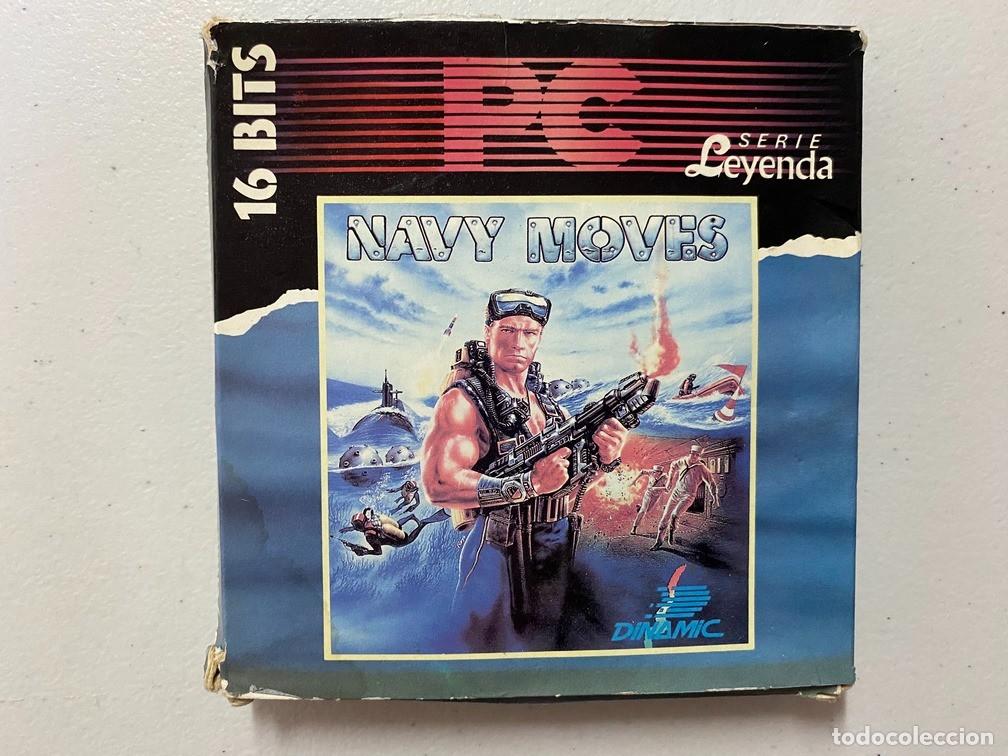 Videojuegos y consolas: NAVY MOVES - PC Videojuego Caja PEQUE&Ntilde;A de cart&oacute;n