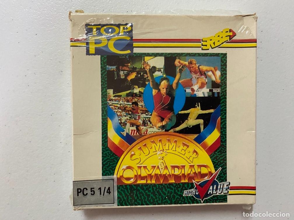 Videojuegos y consolas: SUMMER OLYMPIAD - PC Videojuego Caja PEQUE&Ntilde;A de cart&oacute;n
