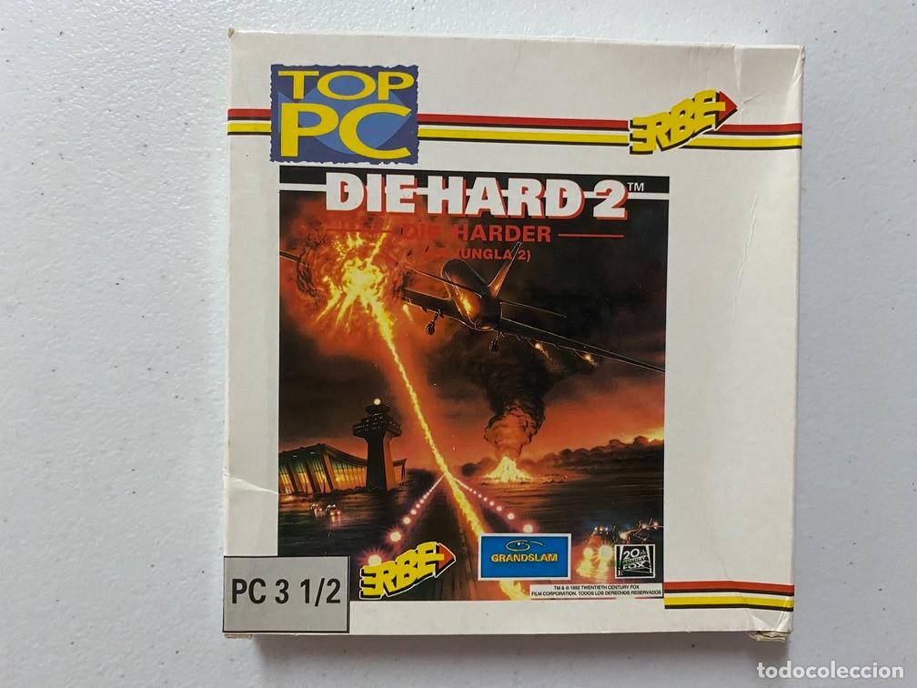 Videojuegos y consolas: DIE HARD 2 JUNGLA DE CRISTAL - PC Videojuego Caja PEQUE&Ntilde;A de cart&oacute;n