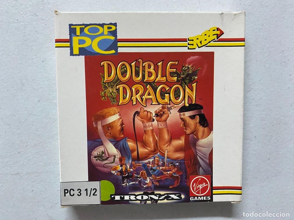 Videojuegos y consolas: DOUBLE DRAGON - PC Videojuego Caja PEQUE&Ntilde;A de cart&oacute;n