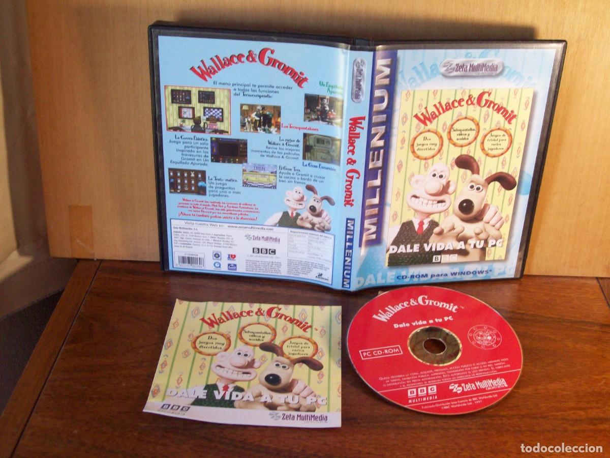 Videojuegos y consolas: WALLACE & GROMIT - CD - ROM PARA WINDOW - DALE JUEGO A TU PC