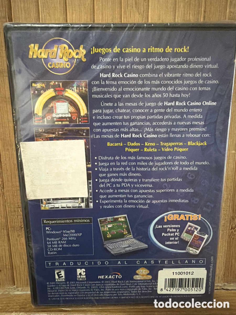 Videojuegos y consolas: Hard Rock Casino PC CD-ROM Precintado ** - Foto 2