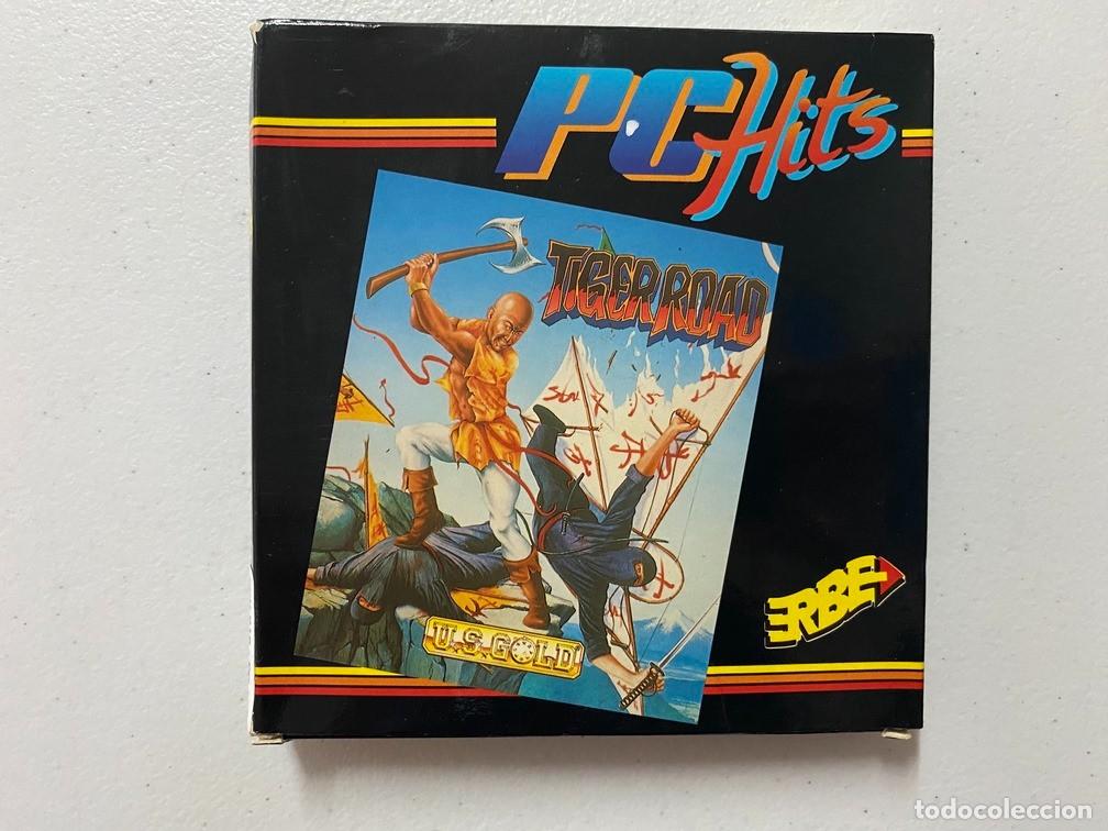 Videojuegos y consolas: TIGER ROAD - PC Videojuego Caja PEQUE&Ntilde;A de cart&oacute;n