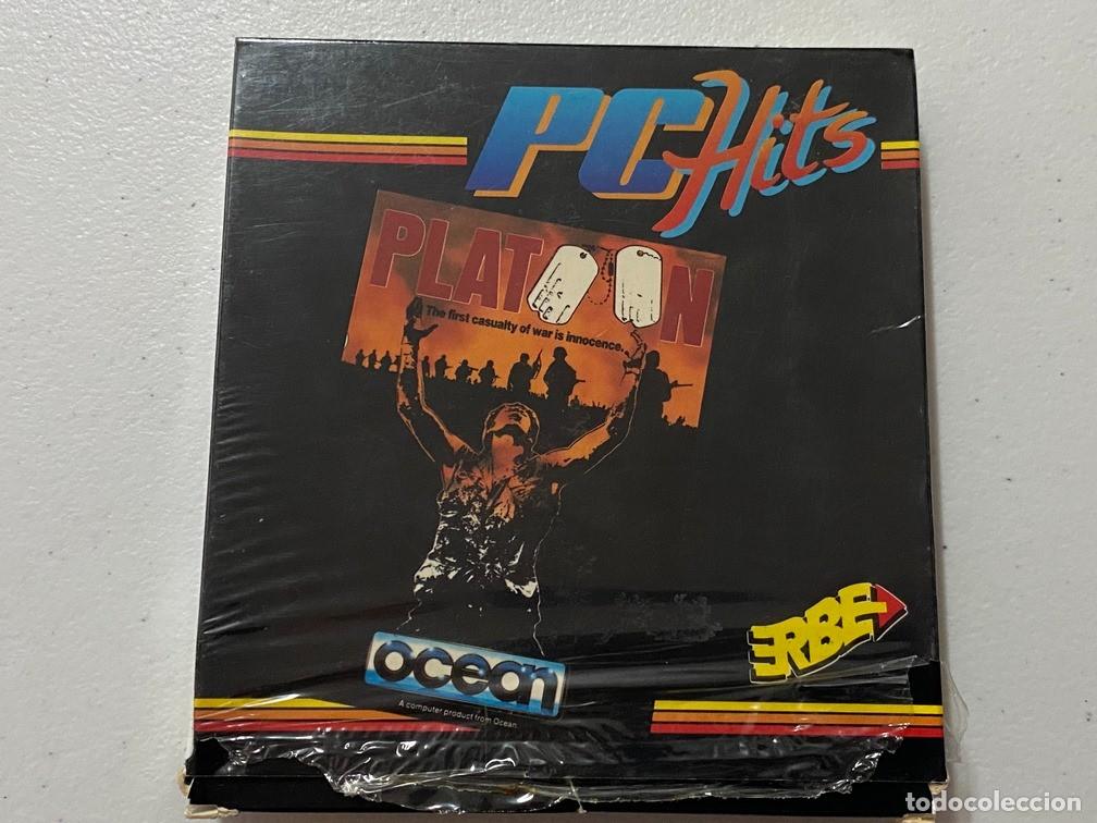Videojuegos y consolas: PLATOON - PC Videojuego Caja PEQUE&Ntilde;A de cart&oacute;n