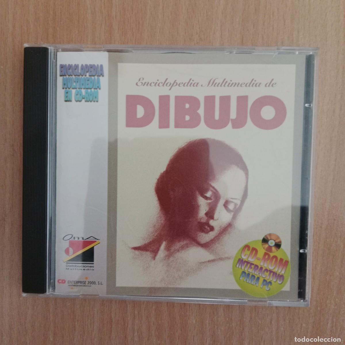 Videojuegos y consolas: ENCICLOPEDIA MULTIMEDIA DE DIBUJO - PC CD ROM - CD ENTERPRISE 2000 S.L. - A&Ntilde;O 1997. DIF&Iacute;CIL.