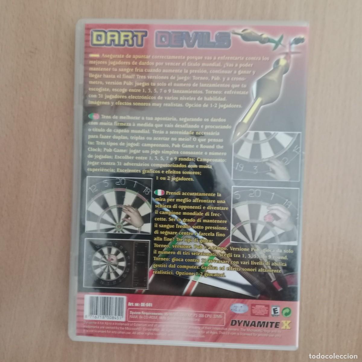 Videojuegos y consolas: DART DEVILS - PC CD ROM - DYNAMITE X - A&Ntilde;O 2002. - Foto 3