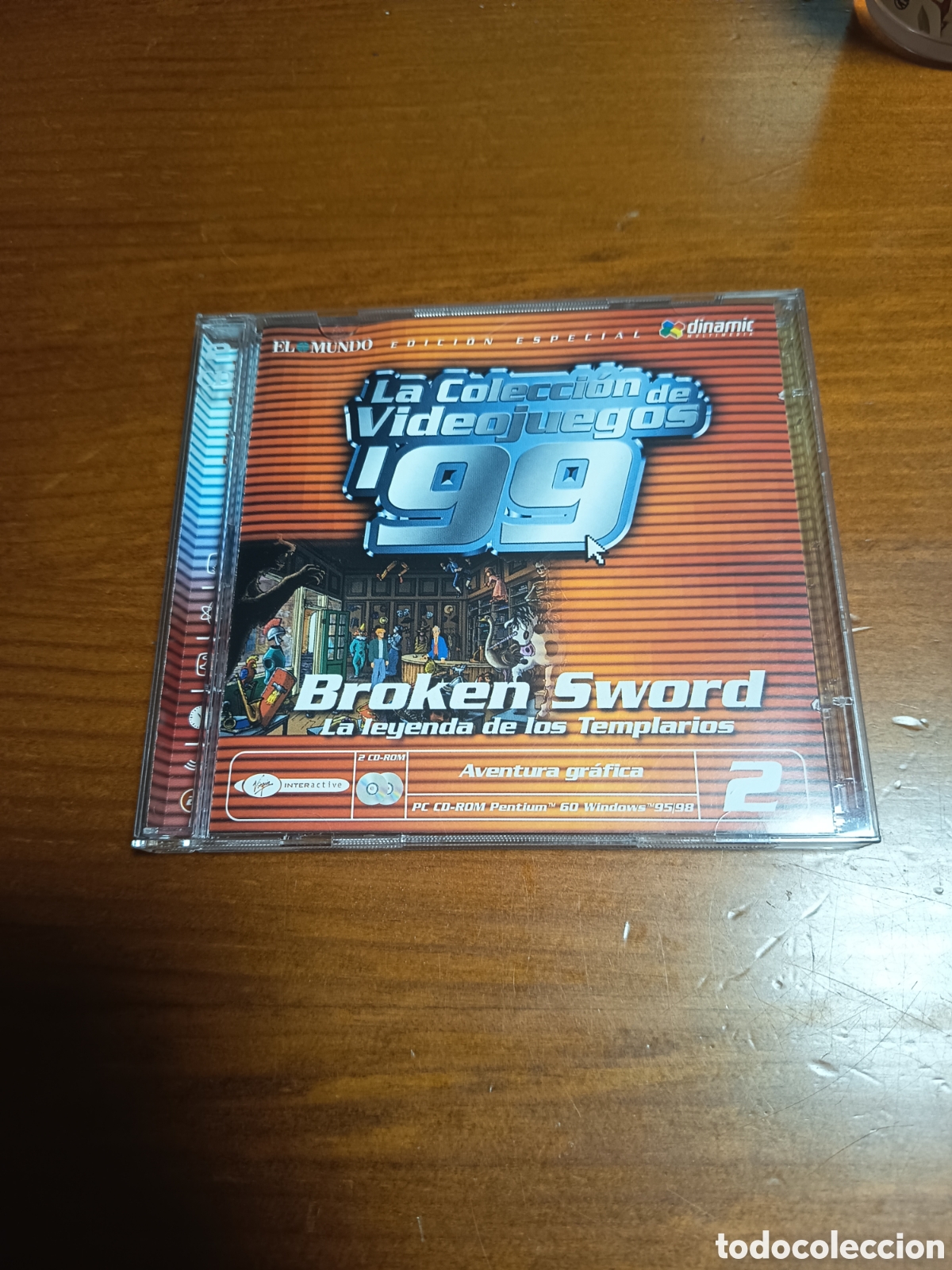Videojuegos y consolas: Juego doble CD para PC, La colecci&oacute;n de videojuegos '99. Broken Sword