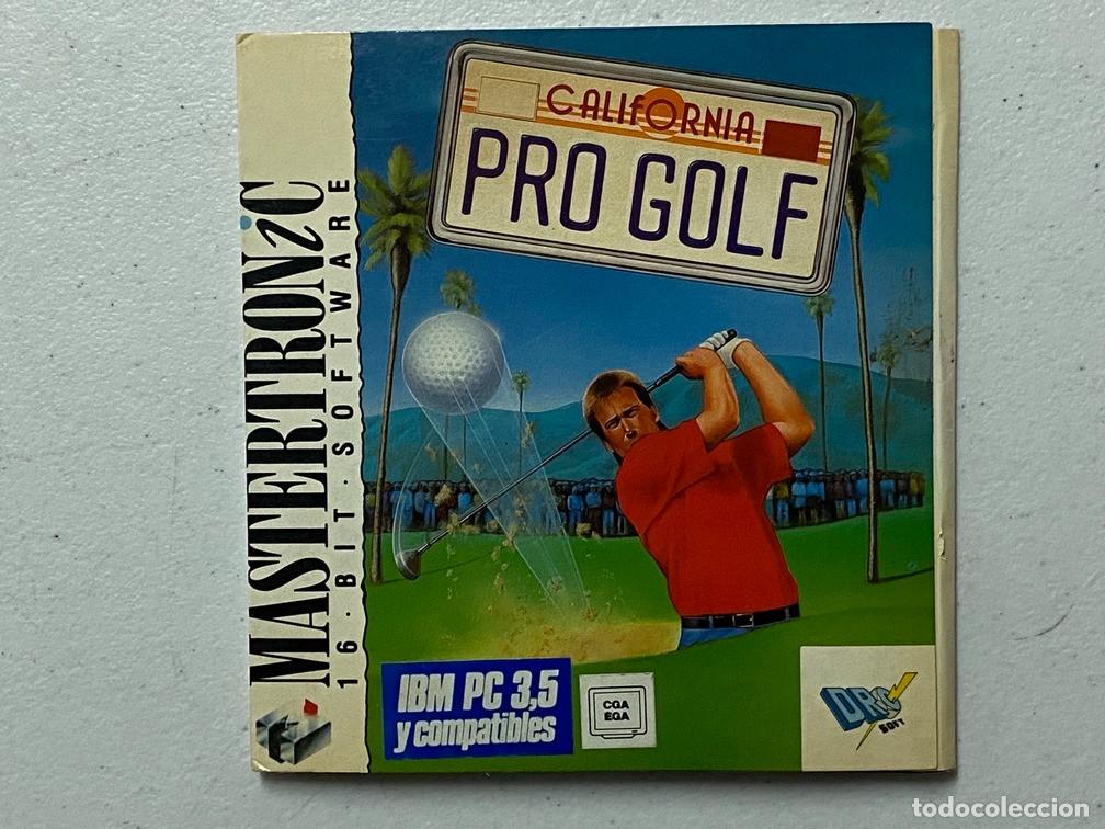 Videojuegos y consolas: CALIFORNIA PRO GOLF - PC Videojuego sobre peque&ntilde;o de cart&oacute;n