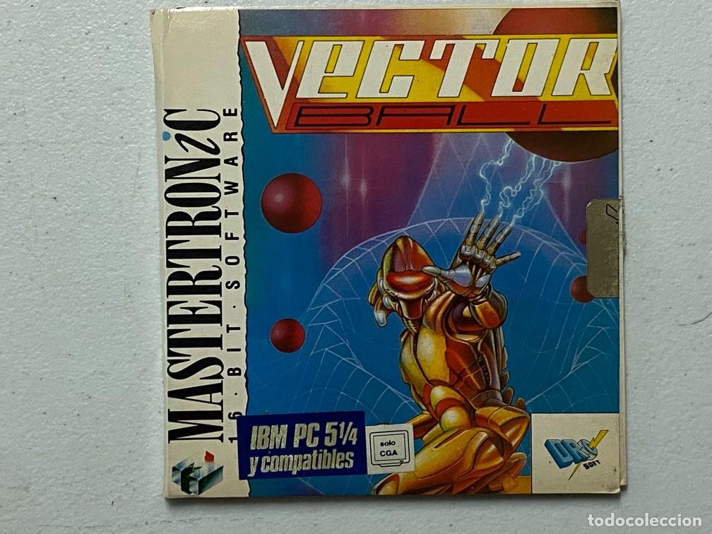 Videojuegos y consolas: VECTOR BALL - PC Videojuego sobre peque&ntilde;o de cart&oacute;n