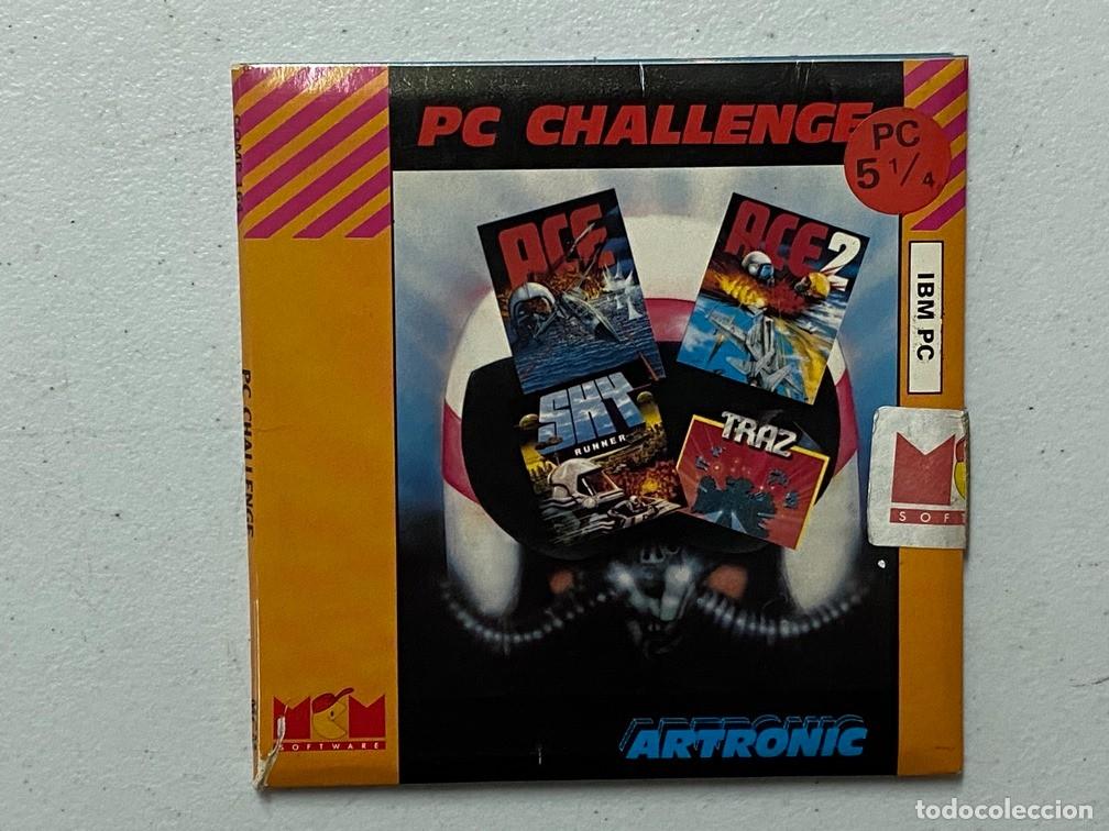 Videojuegos y consolas: PC CHALLENGE - PC Videojuego sobre peque&ntilde;o de cart&oacute;n