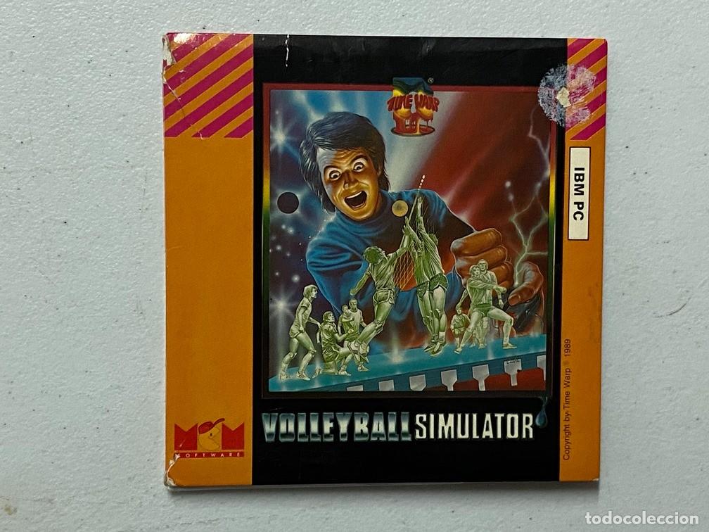 Videojuegos y consolas: VOLLEYBALL SIMULATOR - PC Videojuego sobre peque&ntilde;o de cart&oacute;n
