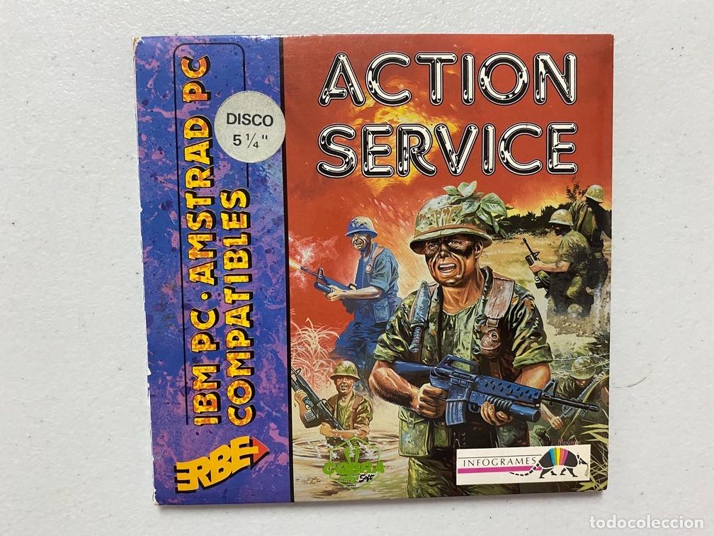 Videojuegos y consolas: ACTION SERVICE - PC Videojuego sobre peque&ntilde;o de cart&oacute;n