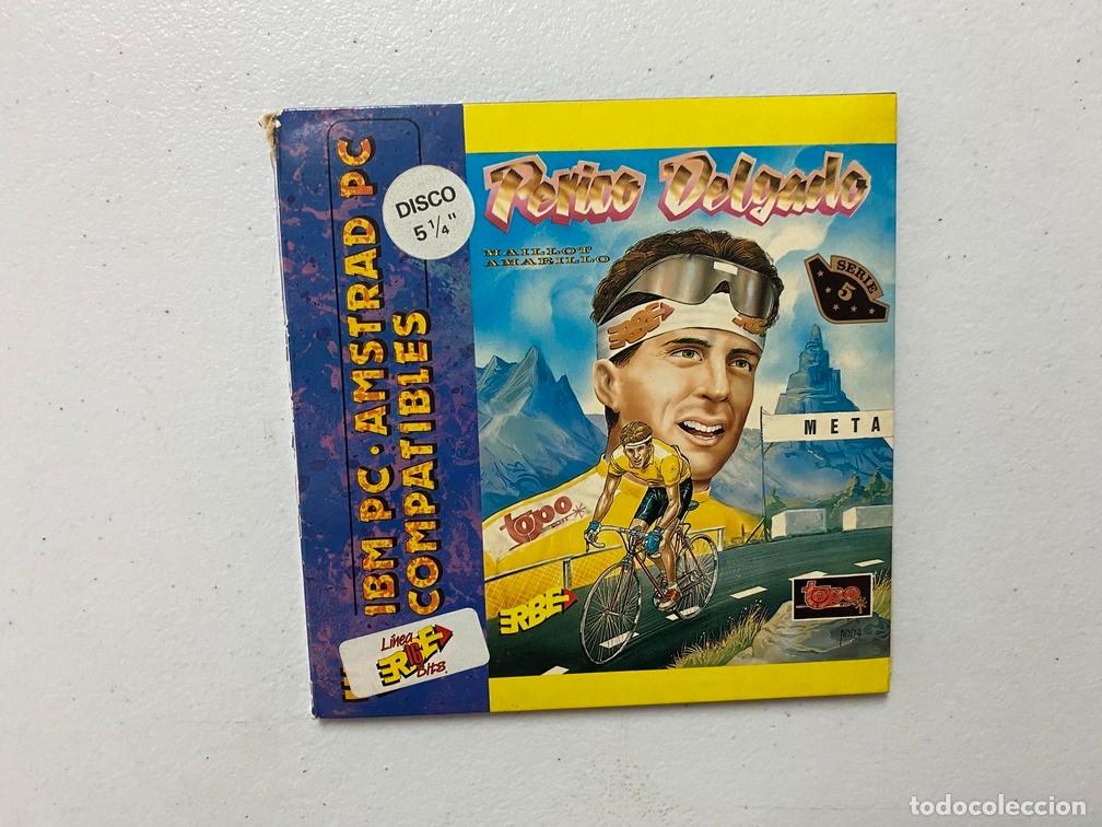 Videojuegos y consolas: PERICO DELGADO - PC Videojuego sobre peque&ntilde;o de cart&oacute;n