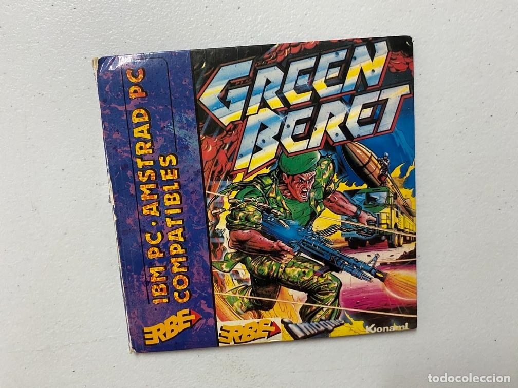 Videojuegos y consolas: GREEN BERET - PC Videojuego sobre peque&ntilde;o de cart&oacute;n