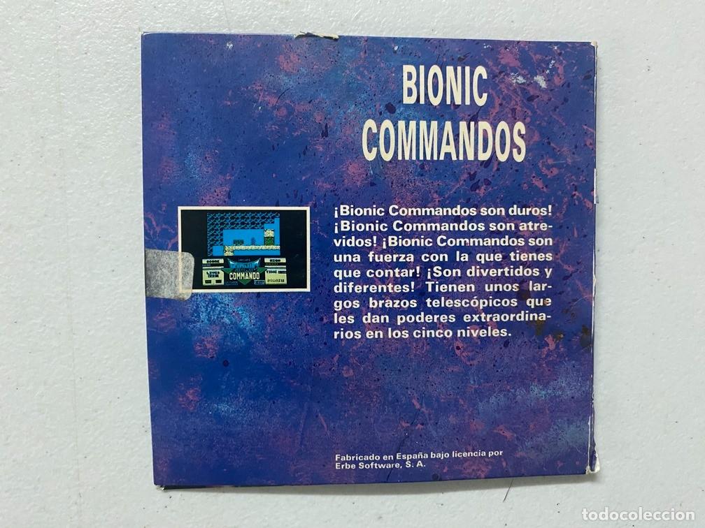 Videojuegos y consolas: BIONIC COMMANDOS - PC Videojuego sobre peque&ntilde;o de cart&oacute;n - Foto 2