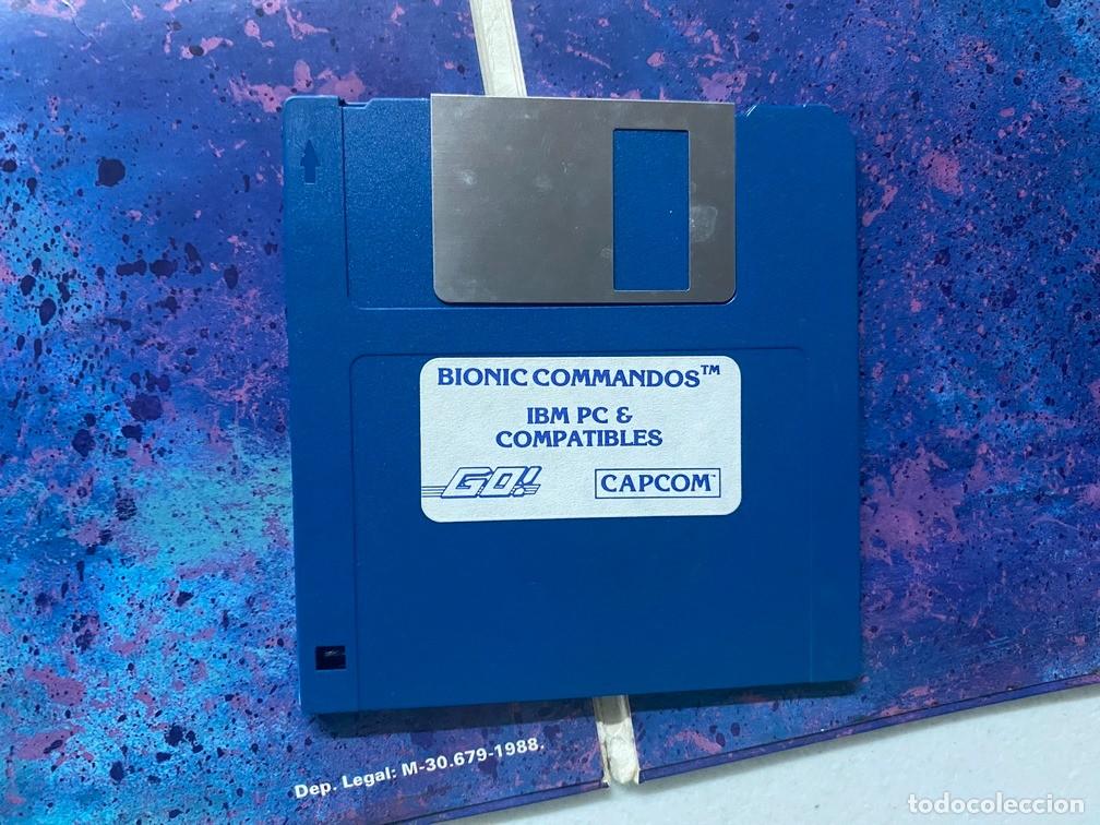 Videojuegos y consolas: BIONIC COMMANDOS - PC Videojuego sobre peque&ntilde;o de cart&oacute;n - Foto 5