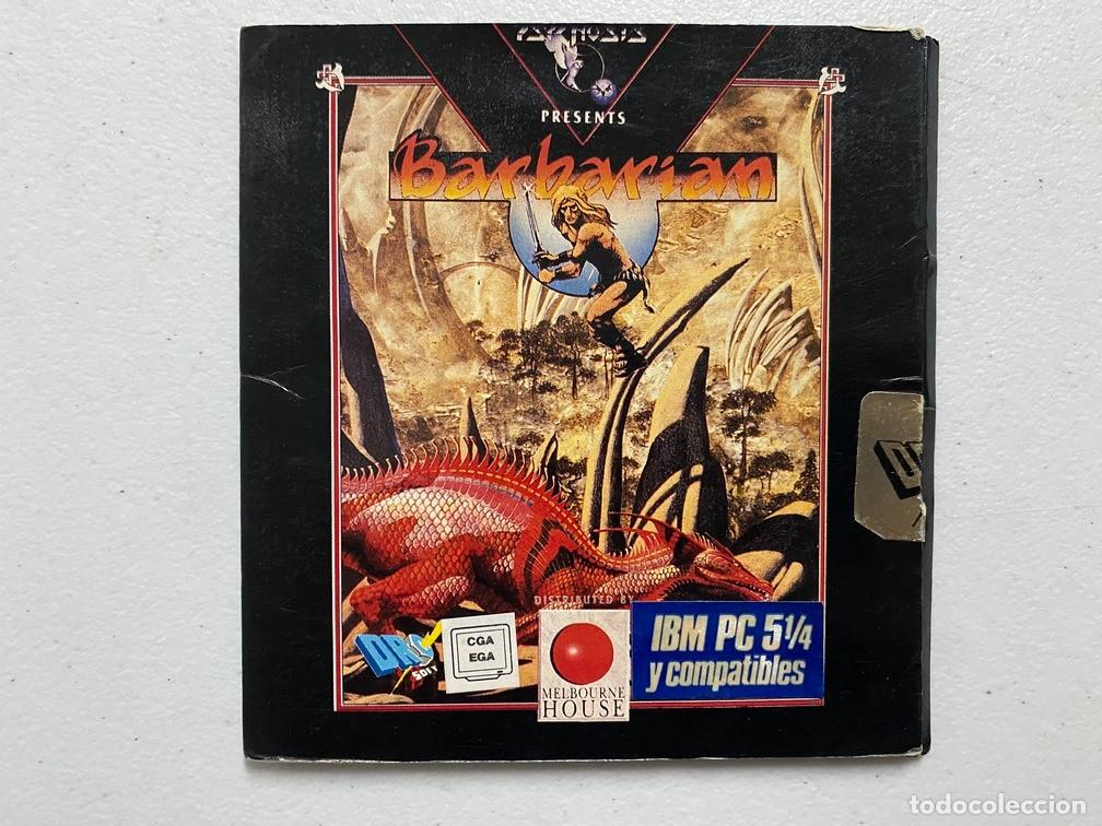 Videojuegos y consolas: BARBARIAN - PC Videojuego sobre peque&ntilde;o de cart&oacute;n