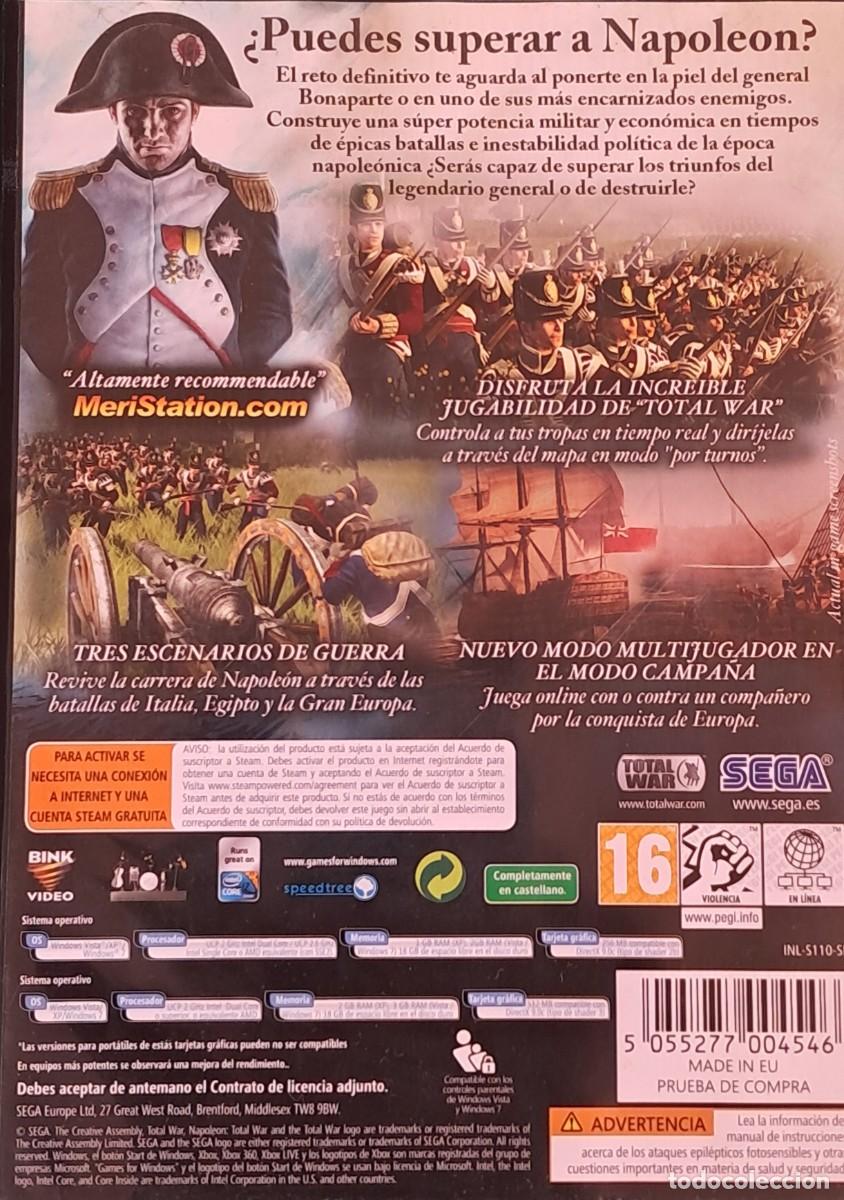 Videojuegos y consolas: Napole&oacute;n Total War Videojuego PC - Foto 2