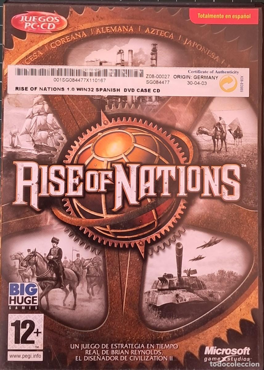Videojuegos y consolas: Rise of Nations Videojuego PC