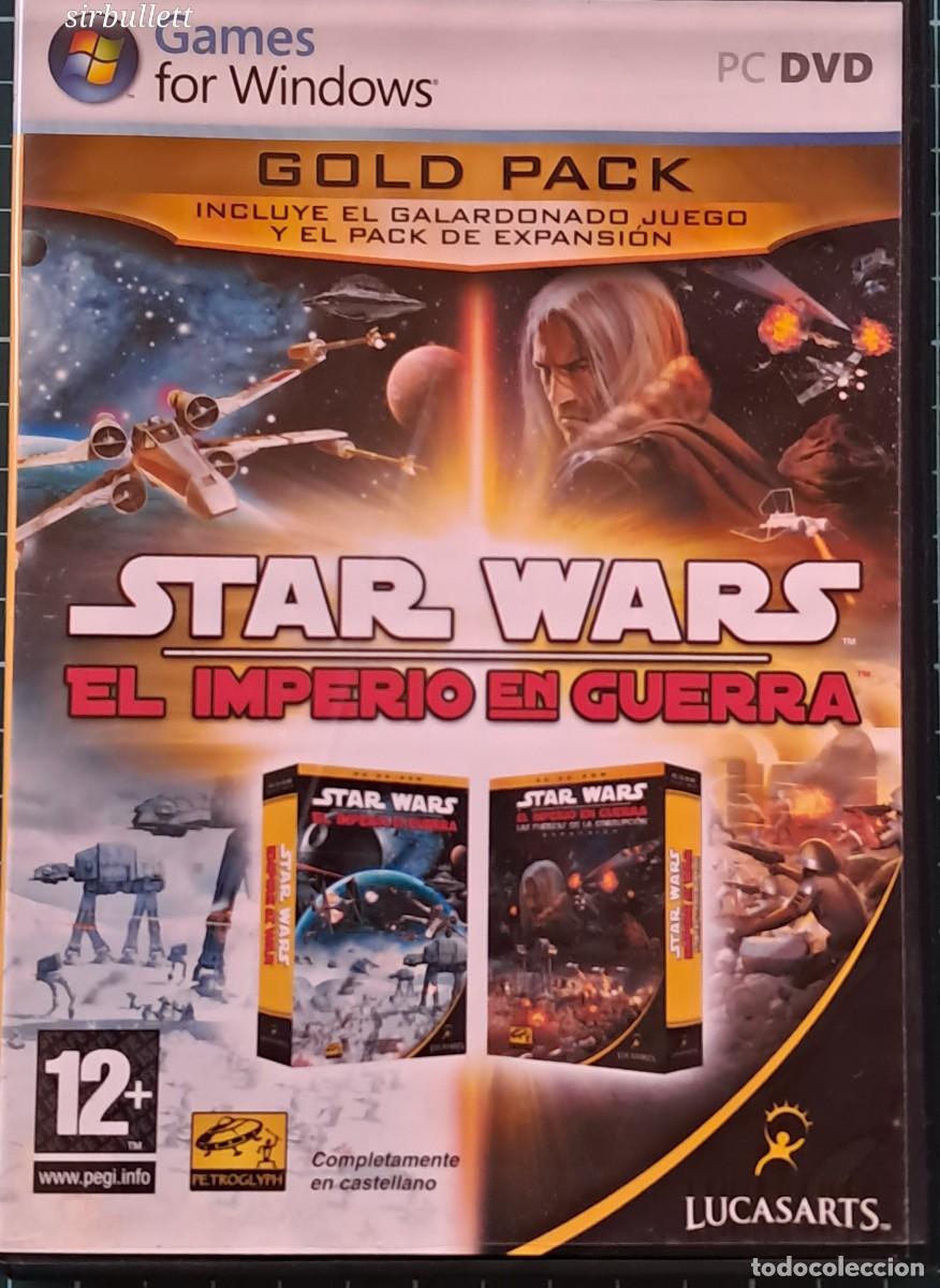 Videojuegos y consolas: Star Wars El Imperio en guerra Videojuego PC Gold pack