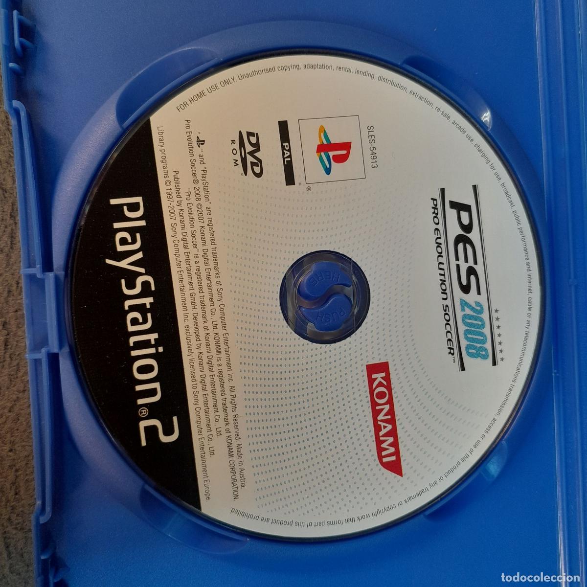 Videojuegos y consolas: VJ-49. PRO EVOLUTION SOCCER 2008. PLAYSTATION 2. 2007 - Foto 3