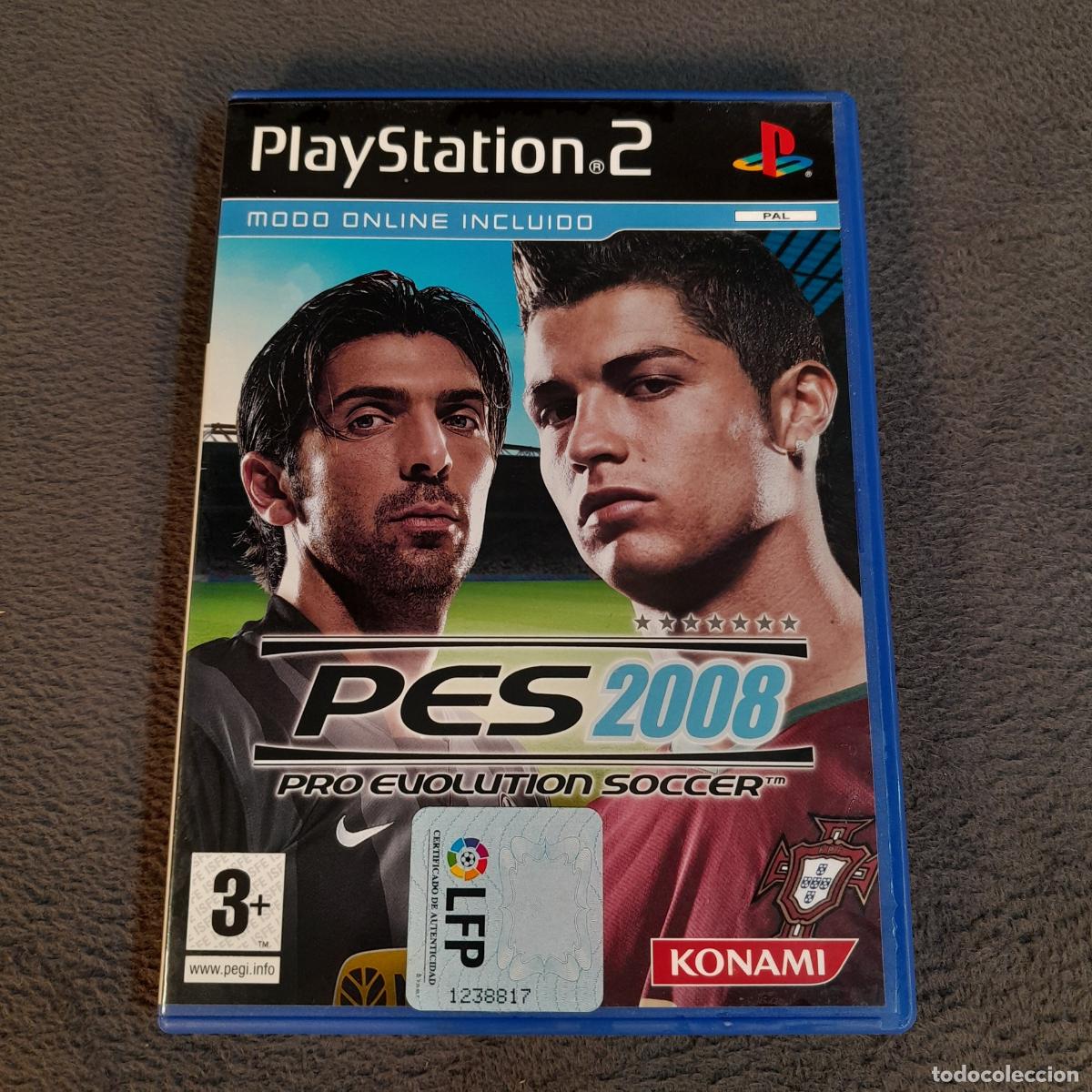 Videojogos e Consolas: VJ-49. PRO EVOLUTION SOCCER 2008. PLAYSTATION 2. 2007