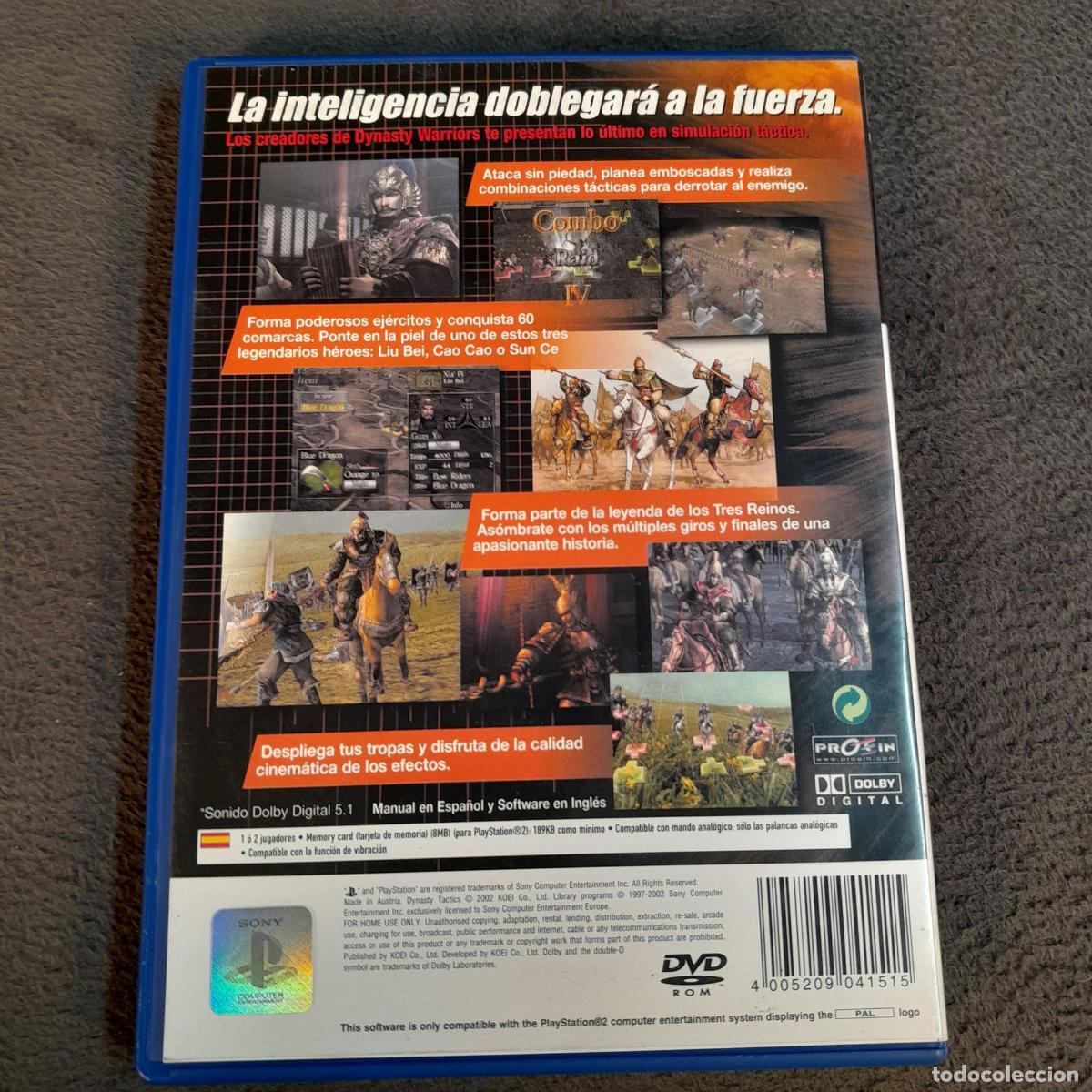 Videojuegos y consolas: VJ-47. DYNASTY TACTICS. PLAYSTATION 2. 2002 - Foto 2